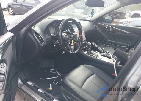 2014 Infiniti Q50 Premium from USA, damaged, VIN JN1BV7ARXEM698605